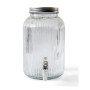 Distributeur d'eau La Mediterránea Lines verre 4 L 15 x 26 cm (6 Unités)
