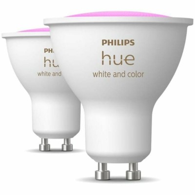 LED lamp Philips White E GU10 400 lm 2 Units (6500 K)