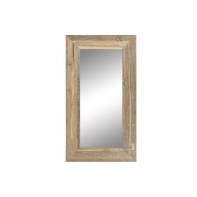 Miroir sur pied Home ESPRIT Blanc Naturel bois de teck 100 x 7 x 180 cm