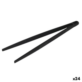 Kitchen Pegs Quttin 28 x 8 x 1,7 cm Black Nylon (24 Units)