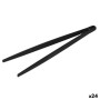 Kitchen Pegs Quttin 28 x 8 x 1,7 cm Black Nylon (24 Units)