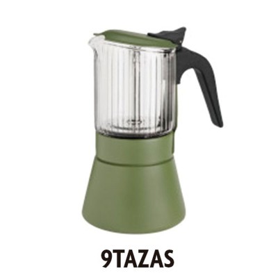 Cafetière Italienne Inoxibar Clair Vert 9 Tasses