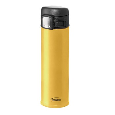 Bouteille Thermique en Acier Inoxydable Inoxibar Jaune 300 ml