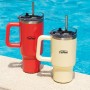 Tasse Thermos avec Couvercle Inoxibar Rouge 1,2 L