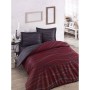 Parure de couette Rouge Lit king size 3 Pièces