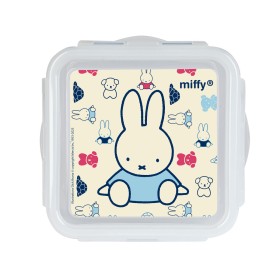 Lunch box Miffy Buddy Beige Polyester 13 x 7.5 x 13 cm
