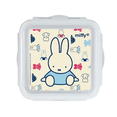 Boîte à lunch Miffy Buddy Beige Polyester 13 x 7.5 x 13 cm
