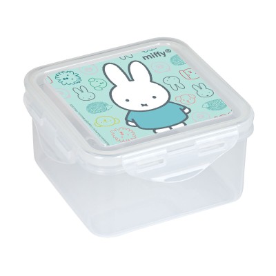 Boîte à lunch Miffy Friends Bleu Polyester 13 x 7.5 x 13 cm