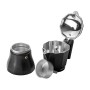 Italian Coffee Pot Fagor TIRAMISU 9 Black Aluminium