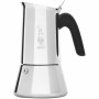 Italian Coffee Pot Bialetti NEW VENUS Silver Metal Stainless steel