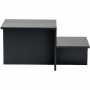 Centre Table Harmony Black 80 x 40 x 40 cm