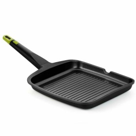 Poêle à Grilller BRA FOODIE 28X28 Acier inoxydable Aluminium Ø 28 cm