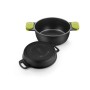 Casserole BRA FOODIE     24CM Black Ø 24 cm
