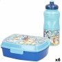 Lunch box Bluey 380 ml 17 x 5,5 x 13,5 cm Bottle (6 Units)