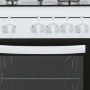 Cuisinière à Gaz Aspes AKG4500TM Blanc