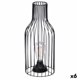 Lampe de bureau Gift Decor Noir Bouteille (6 Unités)