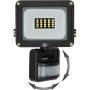 Projecteur LED Brennenstuhl JARO D 10 W 1150 Lm Noir Détecteur de Mouvement (6500 K)