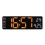 Wall Clock with Thermometer Hama 00222224 White Black Plastic
