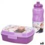 Sac à goûter avec accessoires Frozen 380 ml 17 x 5,5 x 13,5 cm (6 Unités)
