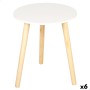 Table d'appoint Max Home Blanc 35 x 40 x 35 cm (6 Unités)