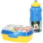 Sac à goûter avec accessoires Mickey Mouse Plastique 380 ml 17 x 5,5 x 13,5 cm (6 Unités)