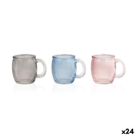 Mug La Mediterránea STRIPES 350 ml (24 Units)