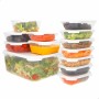 Lunch box Max Home polypropylene (6 Units)