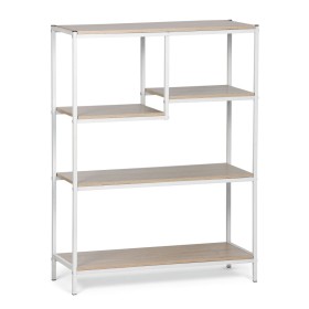 Shelves MobleKit White Brown Wood Metal 75 x 30 x 100 cm