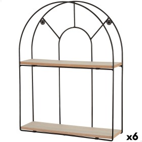 Étagère Max Home Fer Bois MDF 35 X 45 X 10 CM (6 Unités)