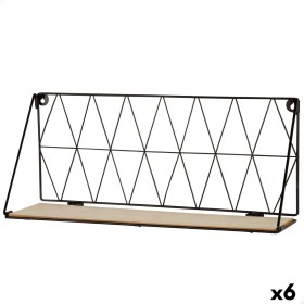 Etagère Max Home Fer Bois MDF 48 X 20 X 13 CM (6 Unités)