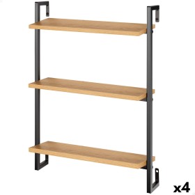 Étagère Max Home Fer Bois MDF 40 X 55 X 12 cm (4 Unités)