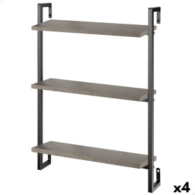 Étagère Max Home Fer Bois MDF 40 X 55 X 12 cm (4 Unités)