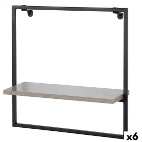 Shelve Max Home Iron MDF Wood 35 x 35 x 12 cm (6 Units)