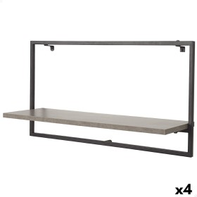 Etagère Max Home Fer Bois MDF 65 X 35 X 20 CM (4 Unités)