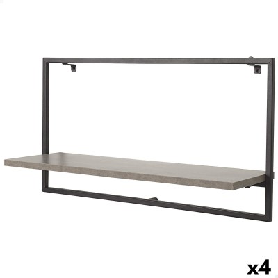 Etagère Max Home Fer Bois MDF 65 X 35 X 20 CM (4 Unités)