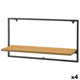 Etagère Max Home Fer Bois MDF 65 X 35 X 20 CM (4 Unités)