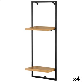 Shelves Max Home Iron MDF Wood 25 X 75 X 20 CM (4 Units)