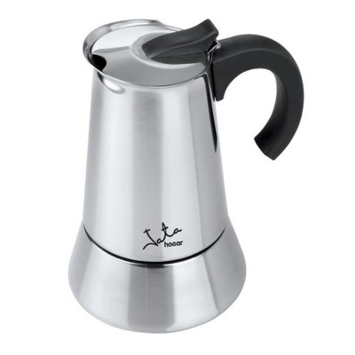 Italian Coffee Pot JATA CAX104 ODIN   * Silver