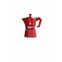 Cafetière Italienne Bialetti MOKA EXCLUSIVE Rouge Aluminium 3 Tasses