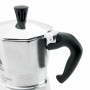 Italian Coffee Pot Bialetti MOKA Silver Metal