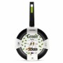 Poêle à Grilller Monix GREEN      28CM Noir Vert Acier inoxydable Bakélite