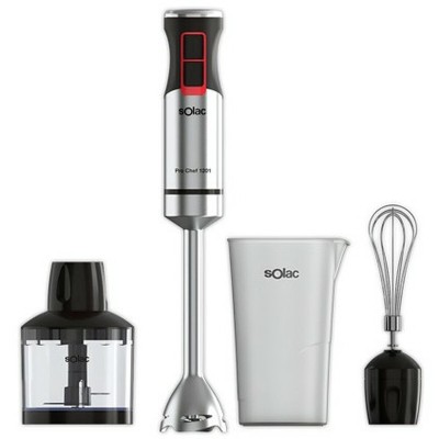 Multifunction Hand Blender with Accessories Solac BA5616 Steel 1200 W
