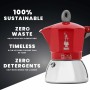 Cafetière Italienne Bialetti NEW MOKA Rouge Métal Aluminium 150 ml