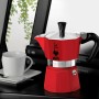 Cafetière Italienne Bialetti MOKA RED Rouge 6 Tasses