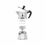 Italian Coffee Pot Bialetti MOKA Silver Aluminium 6 Cups