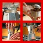Italian Coffee Pot Bialetti MOKA Silver 60 ml