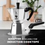 Cafetière Italienne Bialetti MOKA Argenté Métal Acier inoxydable Aluminium 1 L
