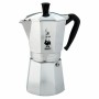 Italian Coffee Pot Bialetti MOKA Silver Metal Stainless steel Aluminium 1 L