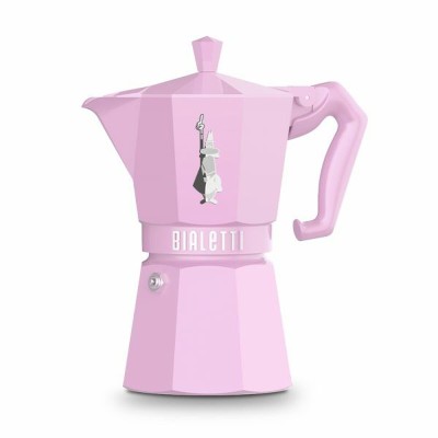 Italian Coffee Pot Bialetti MOKA EXCLUSIVE Pink Aluminium 6 Cups (6 Units)