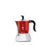 Italian Coffee Pot Bialetti FIAMMETTA Red Stainless steel 2 Cups